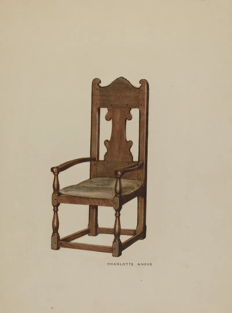 Pa German Arm Chair