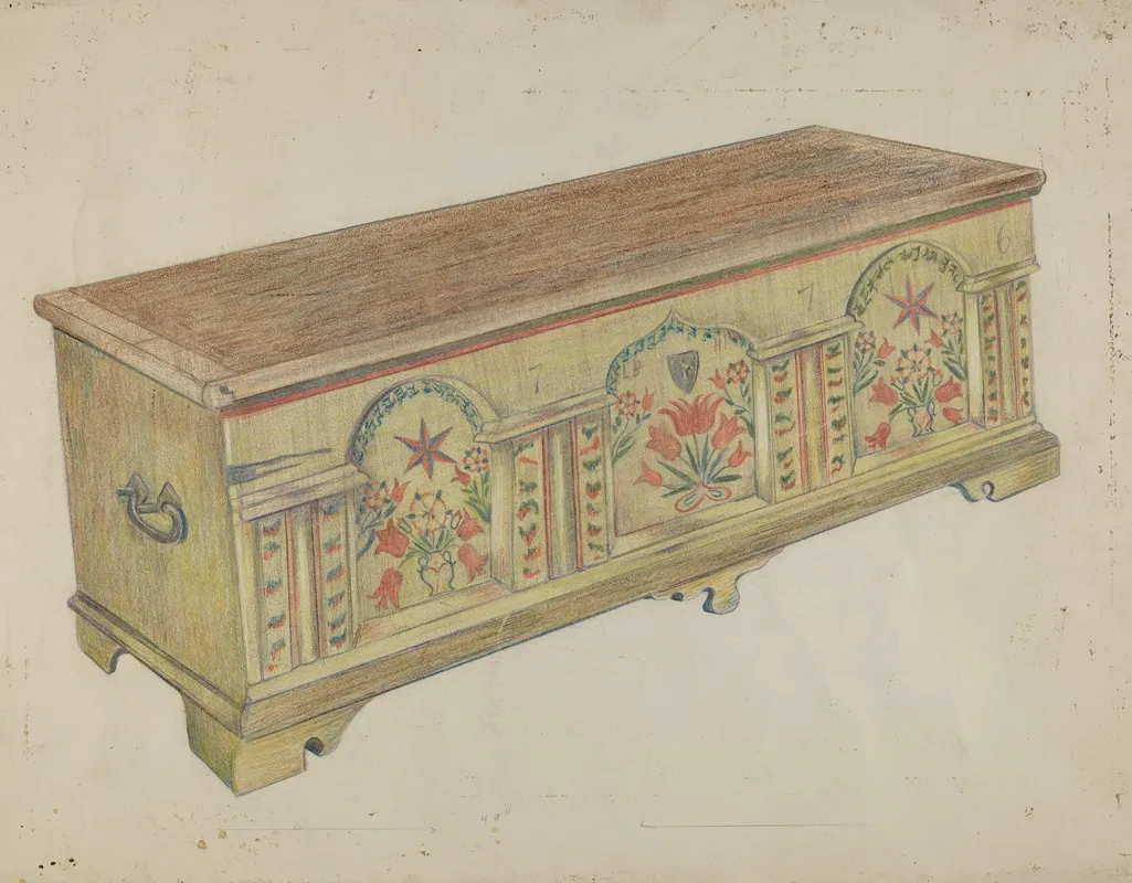 Pa German Chest