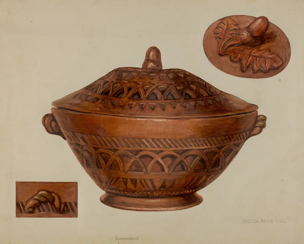 Pa German Earthenware Bowl