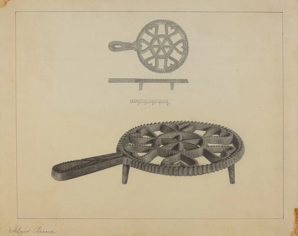 Pa German Flat Iron Stand 2