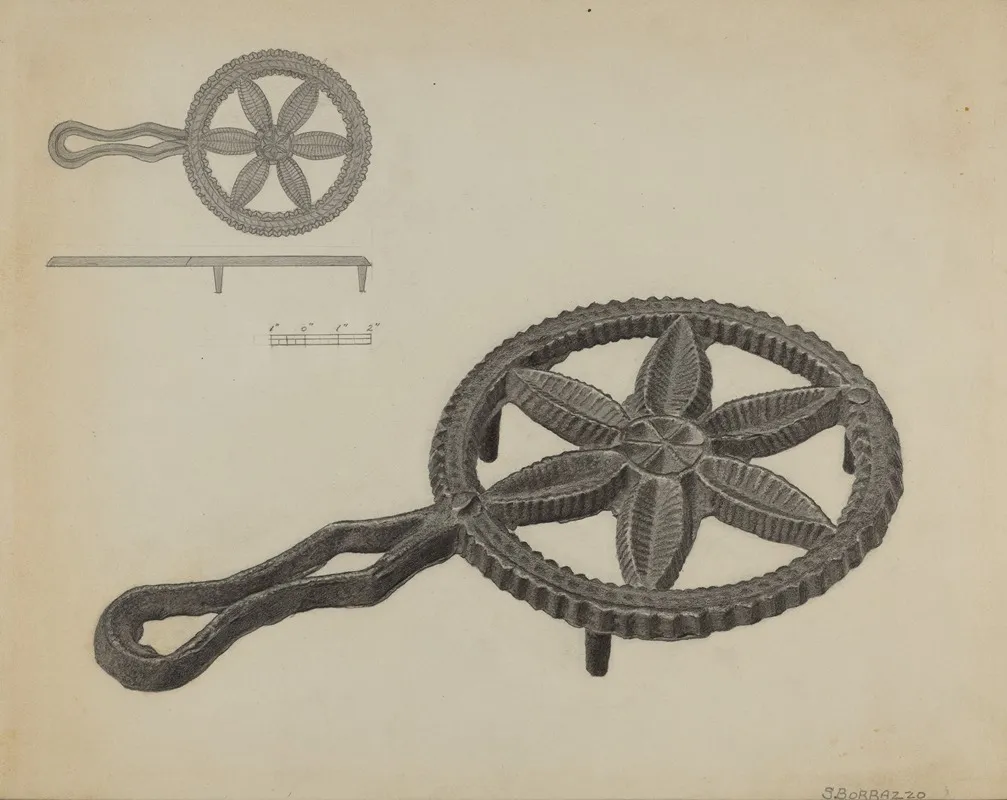 Pa German Flatiron Holder