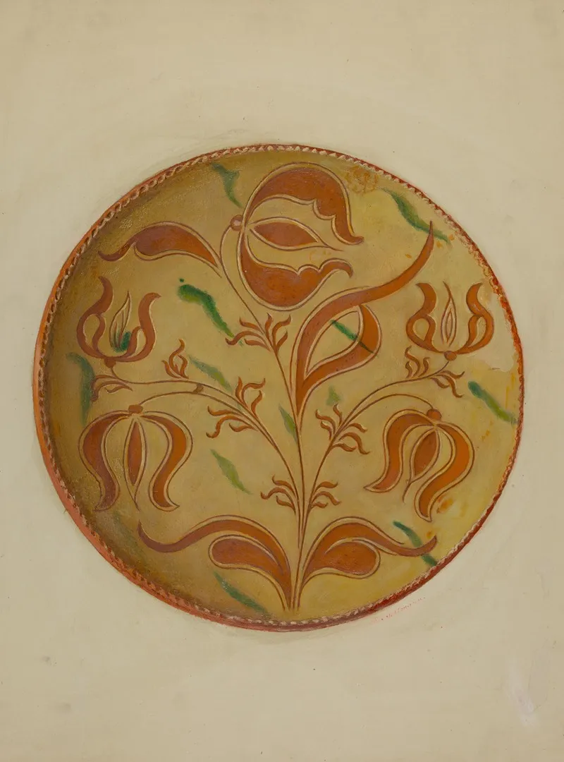Pa German Pie Dish 4