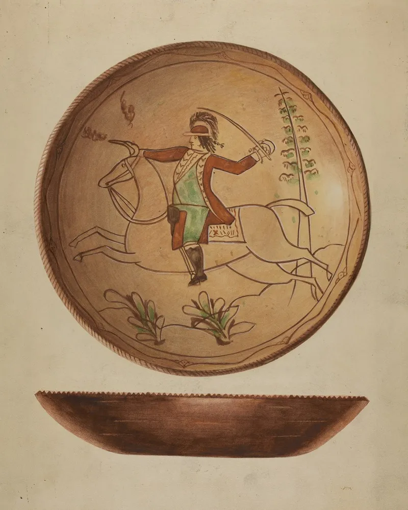 Pa German Pie Plate 2