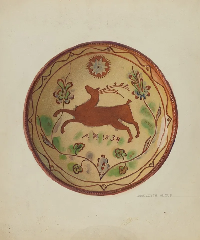 Pa German Pie Plate 3