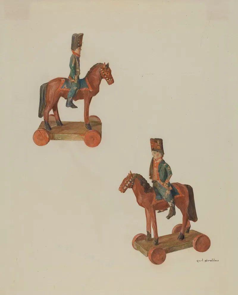 Pa German Toy Soldier