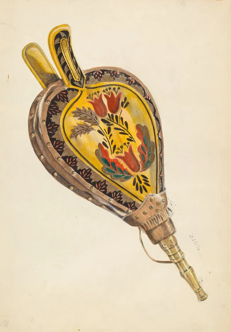 Painted Bellows by Ella Josephine Sterling - Canvas Print