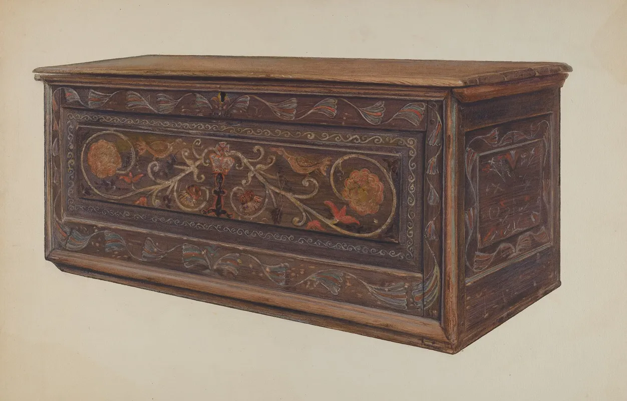 Painted Guilford Chest 2