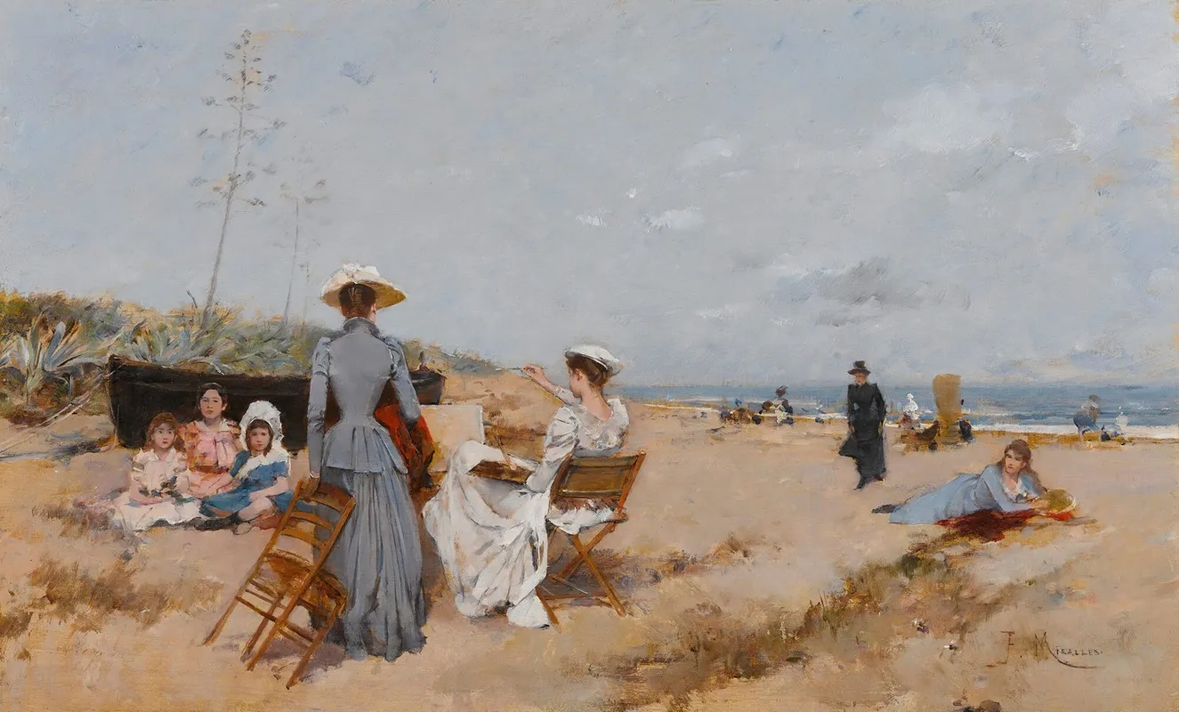 Painting On The Beach