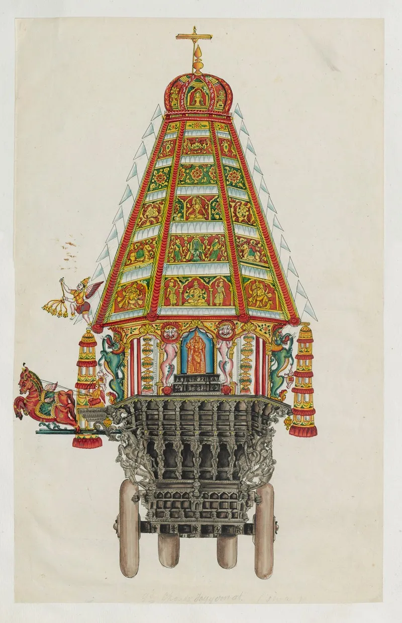 Paintings From The Chidambaram Shrine Pl 014