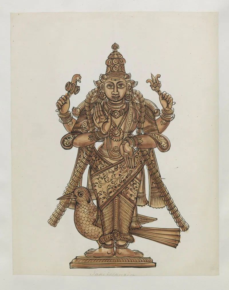 Paintings From The Chidambaram Shrine Pl 018