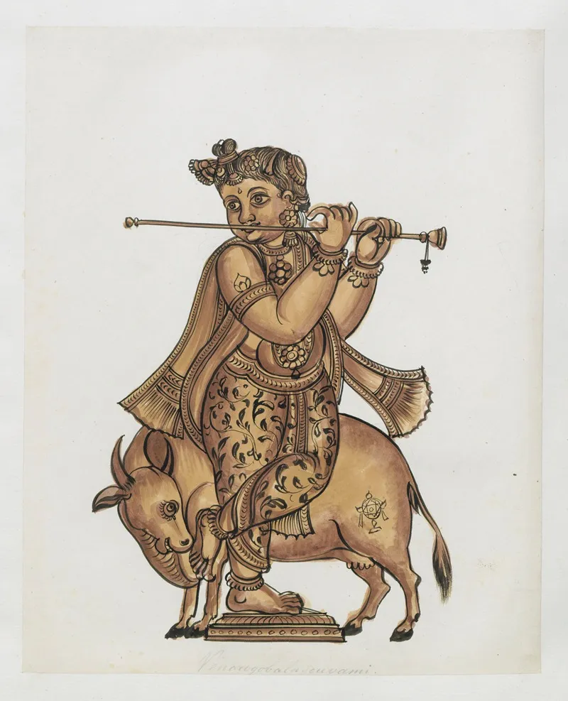 Paintings From The Chidambaram Shrine Pl 031