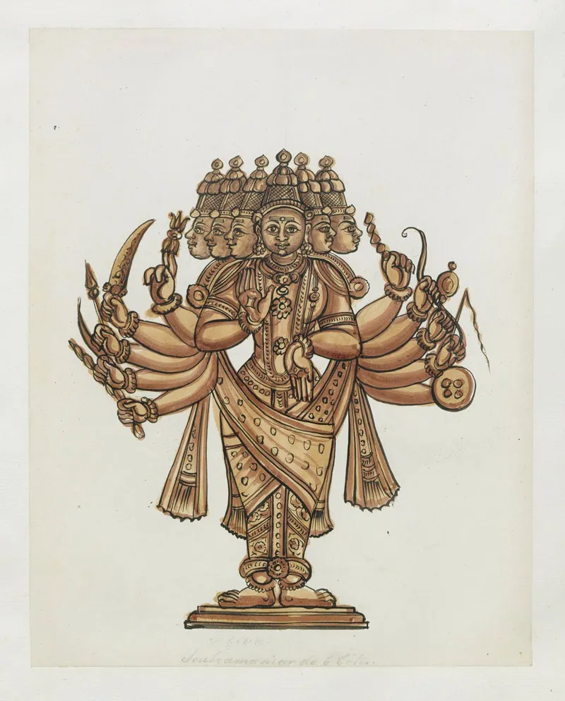 Paintings From The Chidambaram Shrine Pl 043
