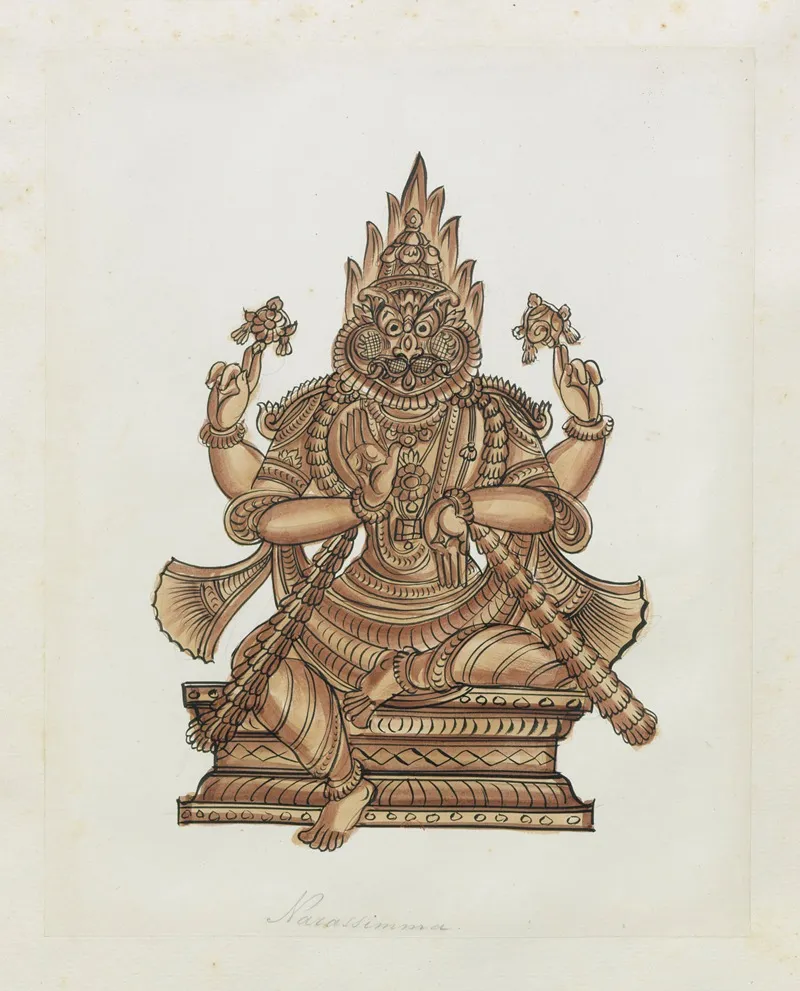 Paintings From The Chidambaram Shrine Pl 064