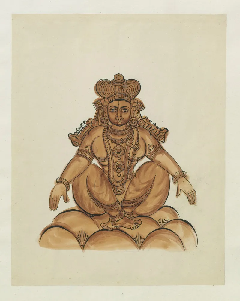 Paintings From The Chidambaram Shrine Pl 109