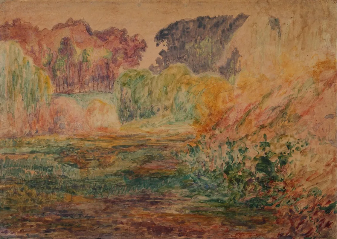 Paisaje 3 by Martín Malharro - Canvas Print