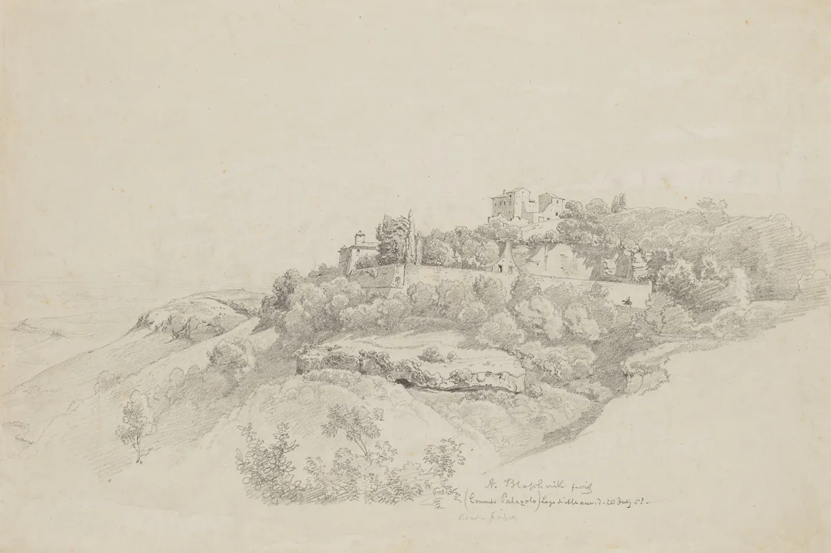 Palazzolo Monastery Near Albano Laziale