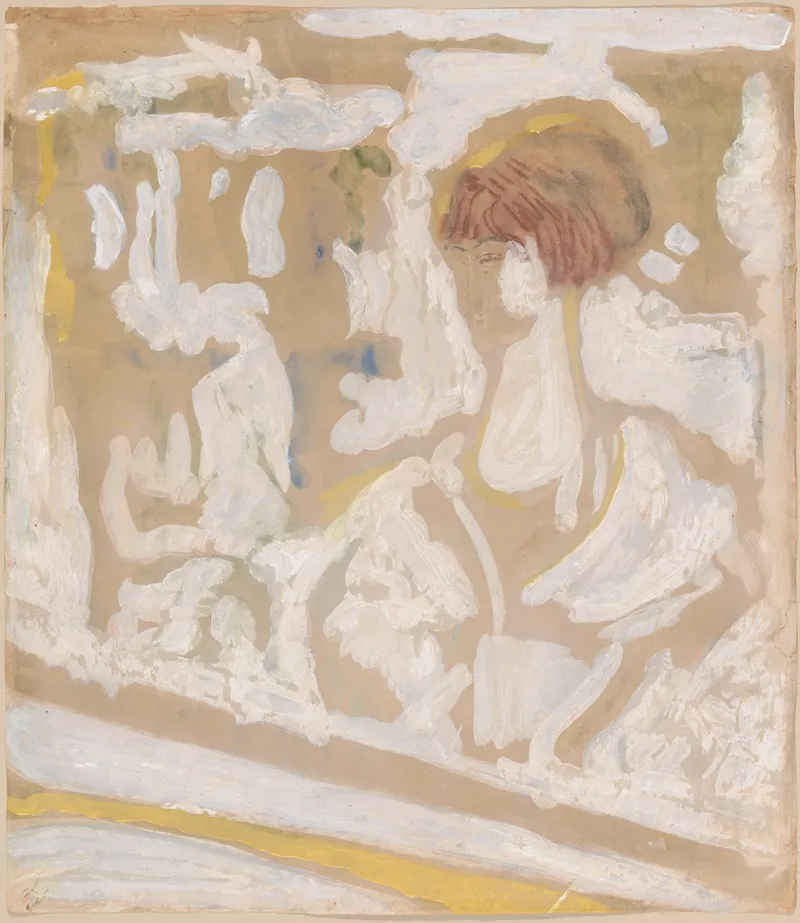 Pale Face With Red Hair