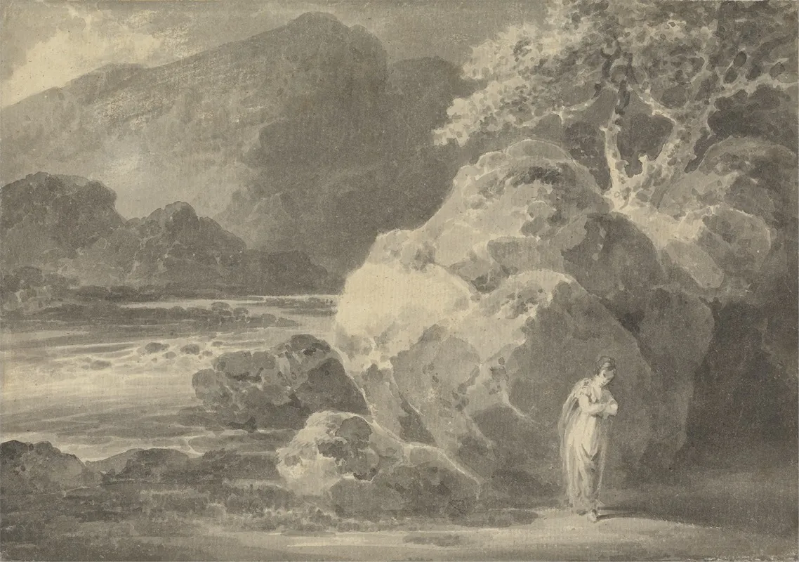 Pale Melancholy 2 by William Havell - Canvas Print