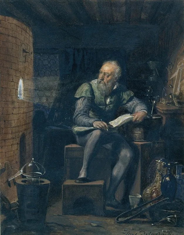 Palissy In His Workshop