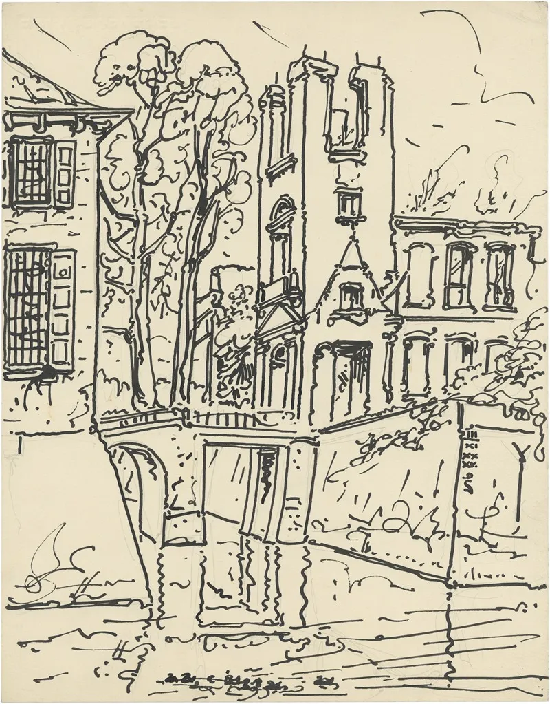 Palladio Bomen En Gracht