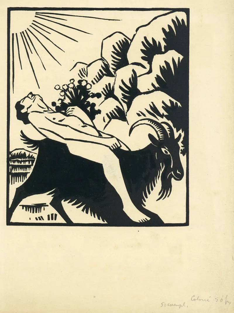 Pallieter 2 by Albert Daenens - Canvas Print