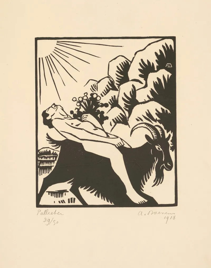 Pallieter by Albert Daenens - Canvas Print