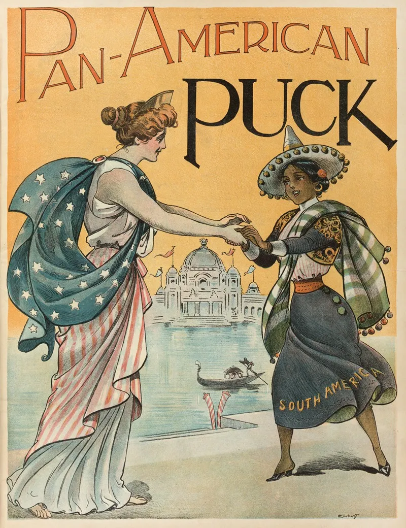 Pan American Puck by Samuel Ehrhart - Canvas Print