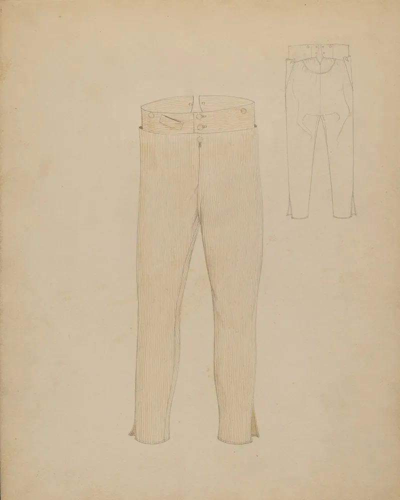 Pantaloons by Henry De Wolfe - Canvas Print