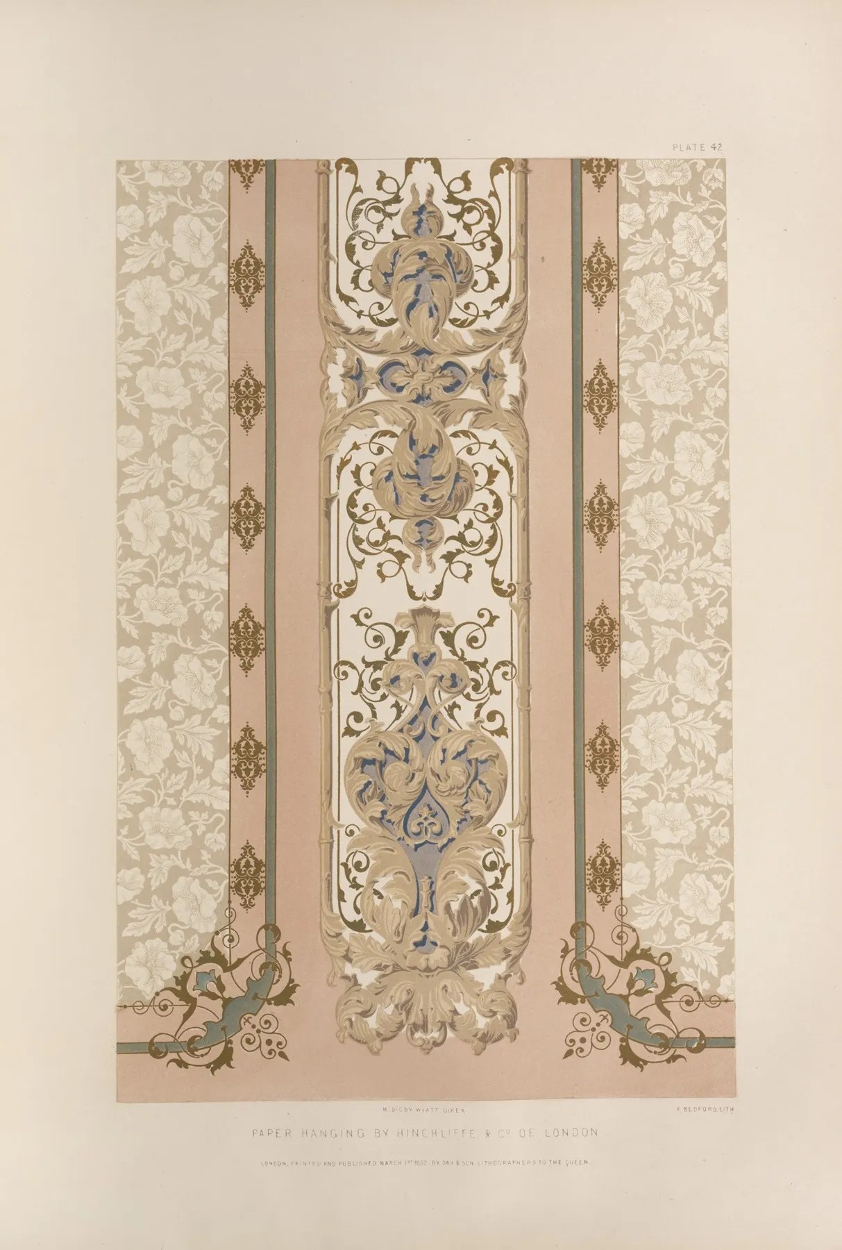 Paper Hanging By Hinchliffe Co Of London