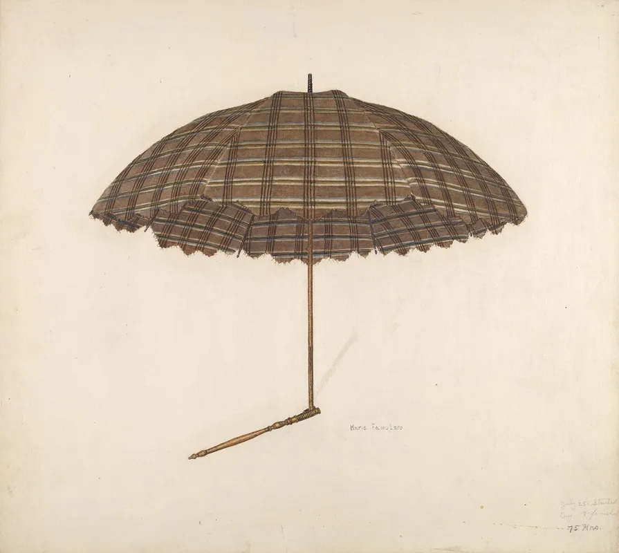 Parasol 13 by Marie Famularo - Canvas Print