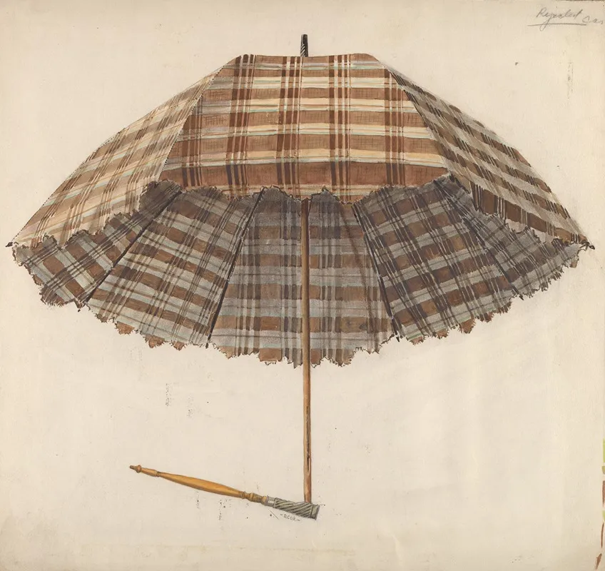 Parasol 3 by Douglas Cox - Canvas Print