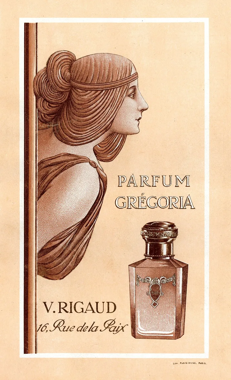 Parfum Gregoria by H. Durand - Canvas Print