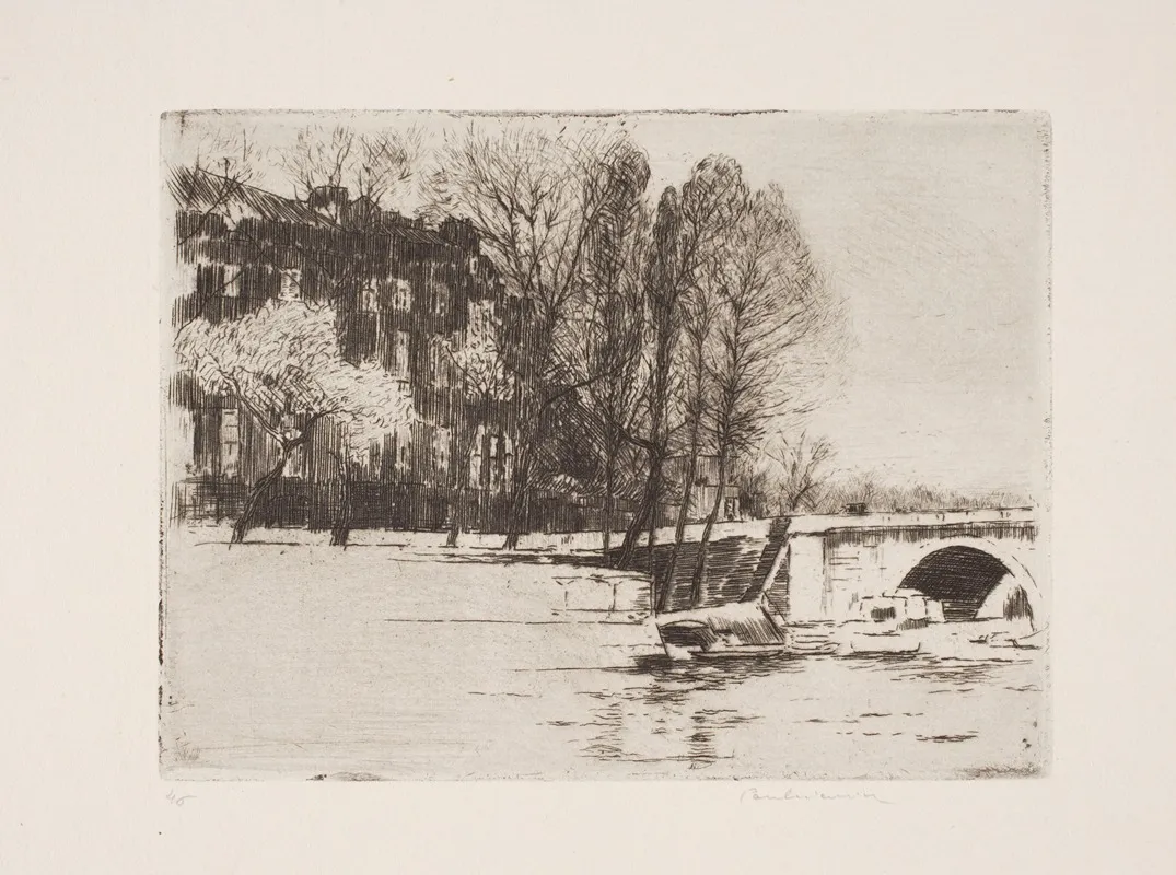 Paris Hotel Lambert by Józef Pankiewicz - Canvas Print