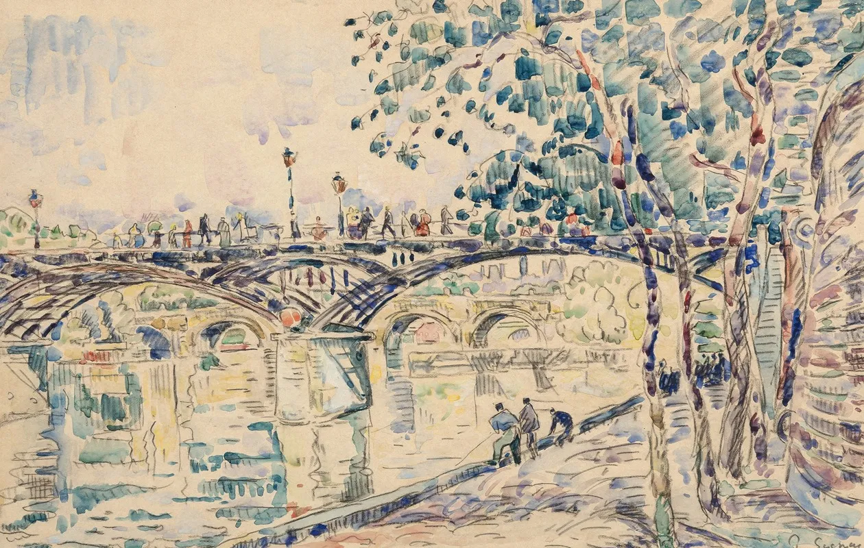Paris Le Pont Des Arts 2