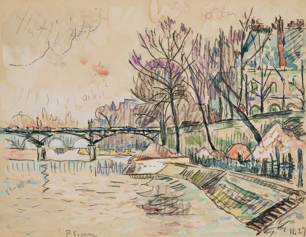 Paris Le Pont Des Arts 3