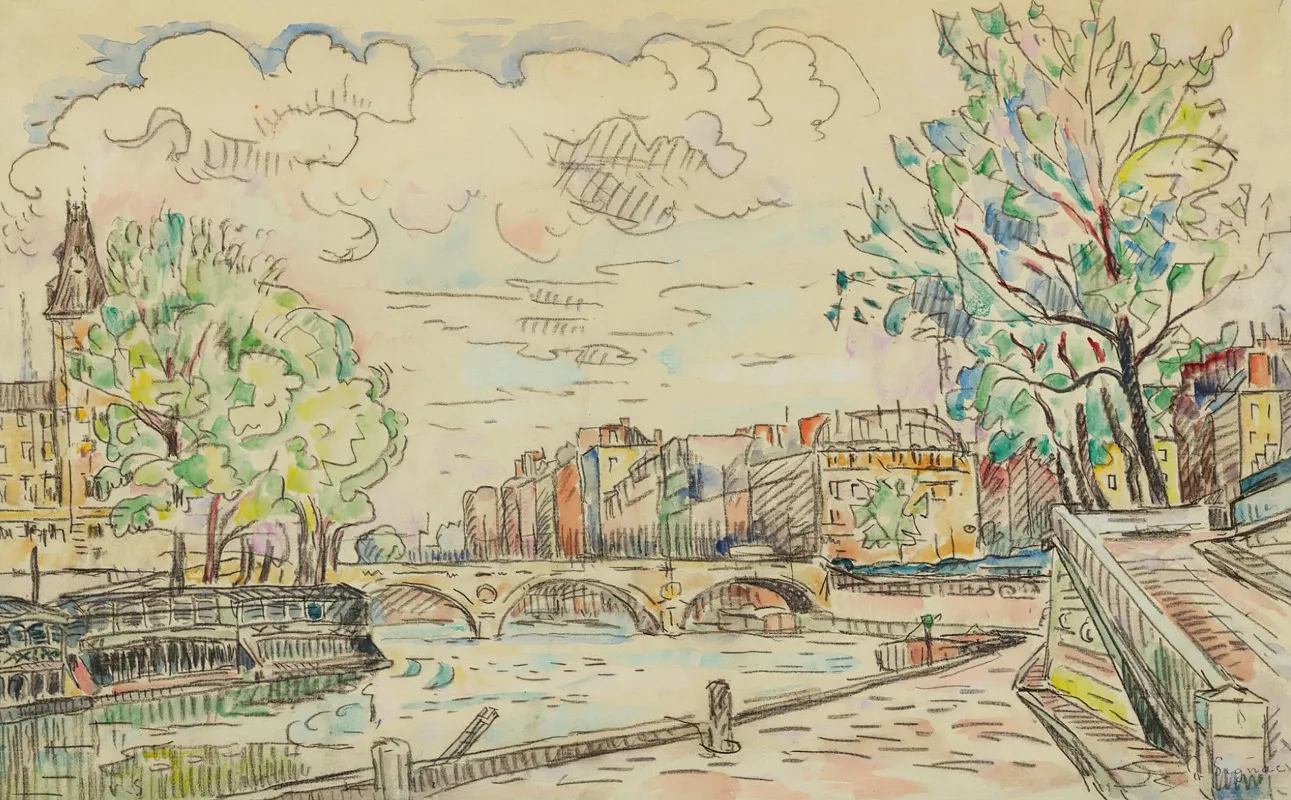 Paris Le Pont Louis Philippe
