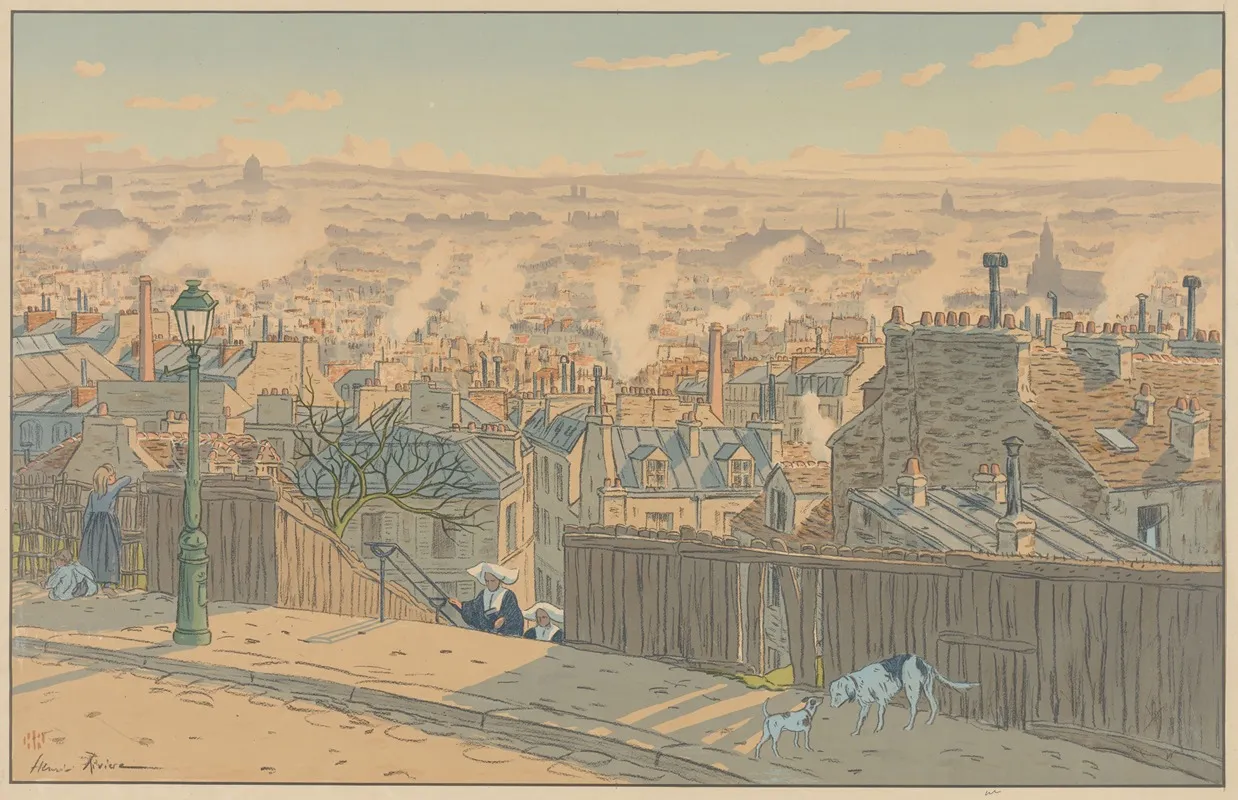 Parisian Landscapes Paris Seen From Montmartre