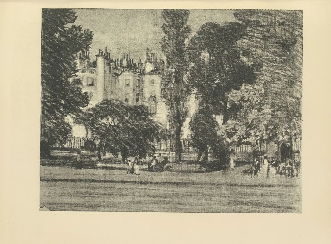 Park Lane From The Park