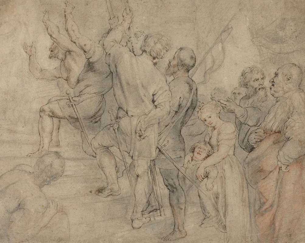 Part Of The Crowd At The Ecce Homo