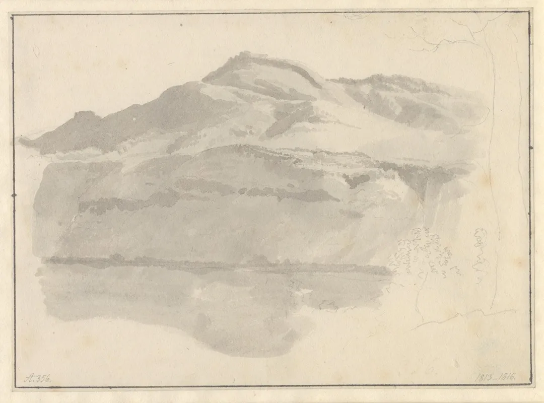 Parti Ved Albanersoen by Christoffer Wilhelm Eckersberg - Canvas Print