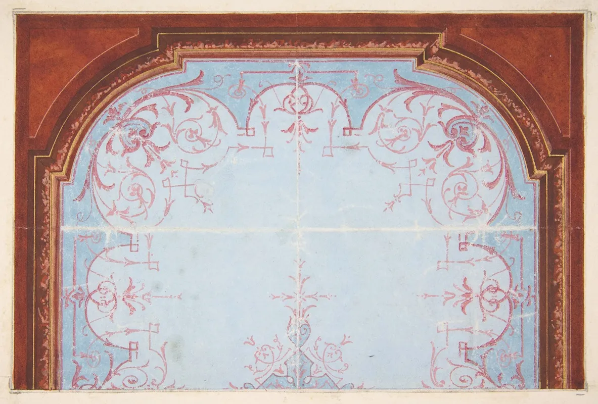 Partial Design For Painted Ceiling