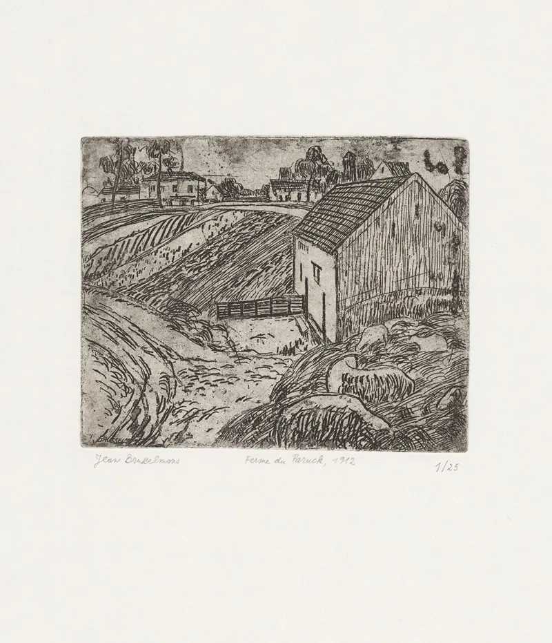 Paruck Farm by Jean Brusselmans - Canvas Print