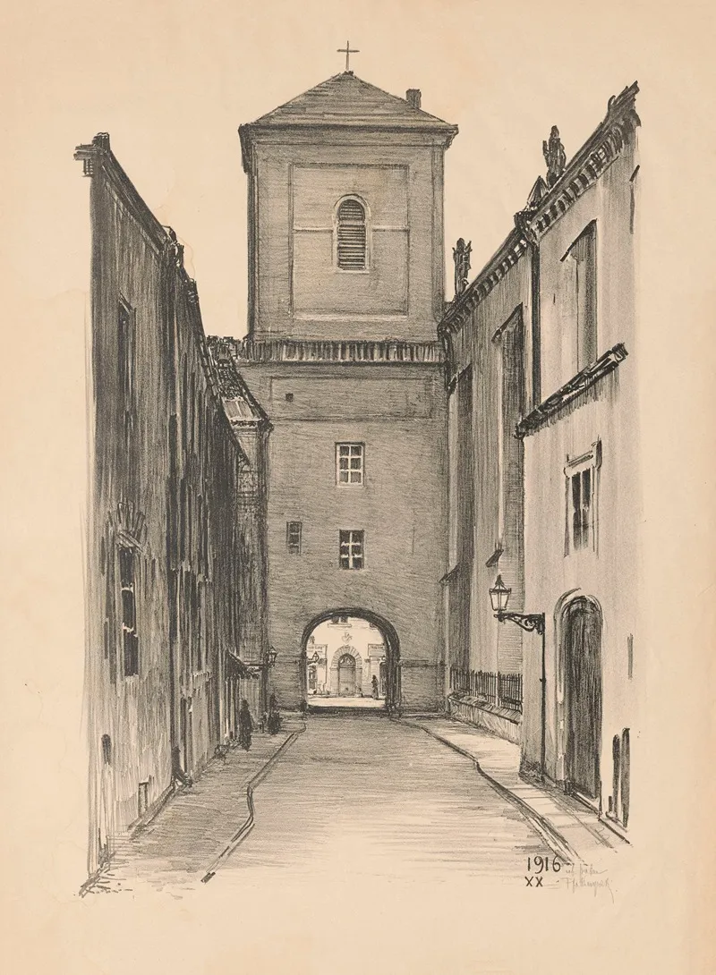 Passage From Kanonia Street To Sw Jana Street