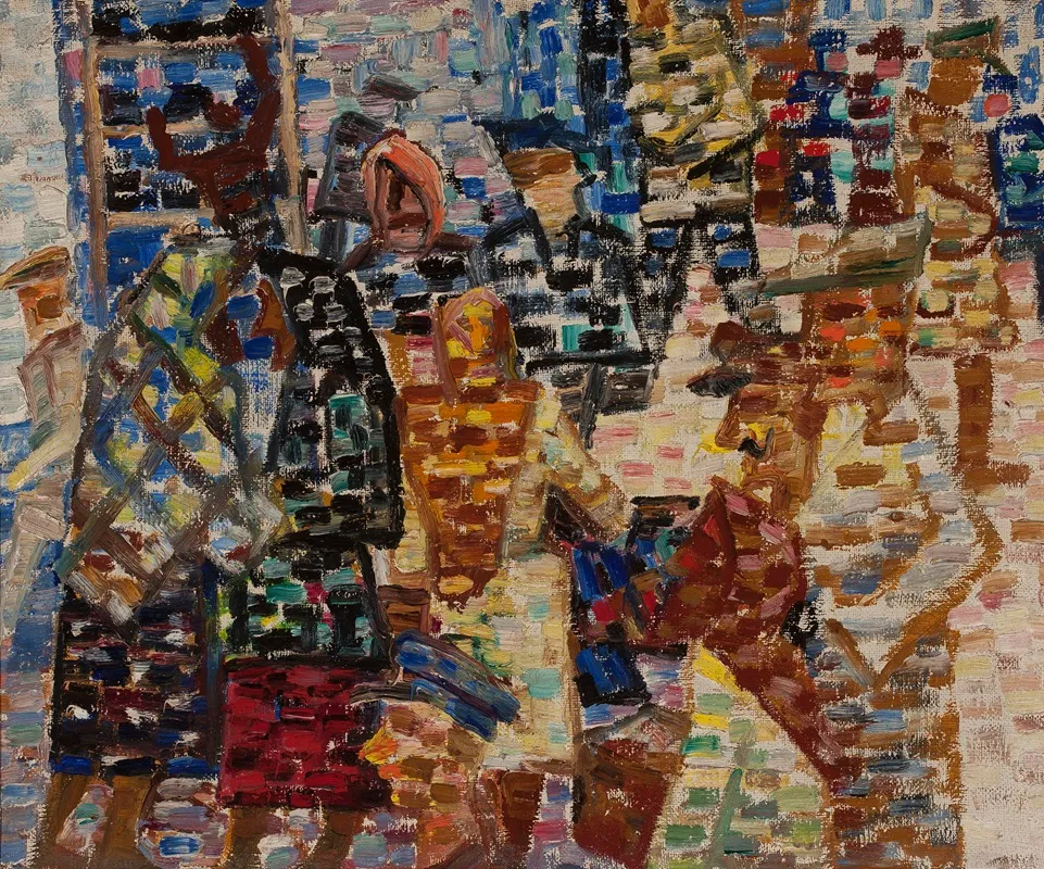 Passersby On The Street