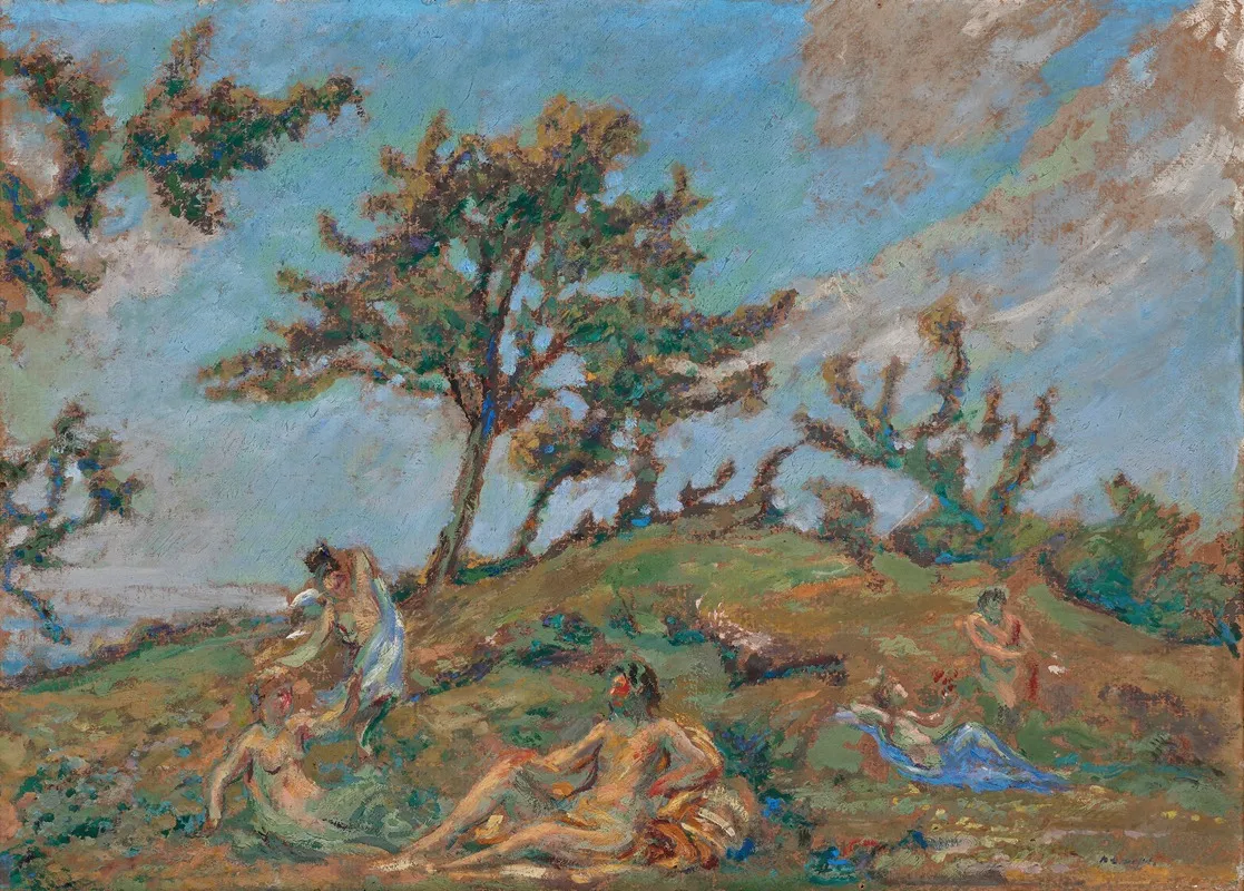 Pastorale 7 by Ker-Xavier Roussel - Canvas Print