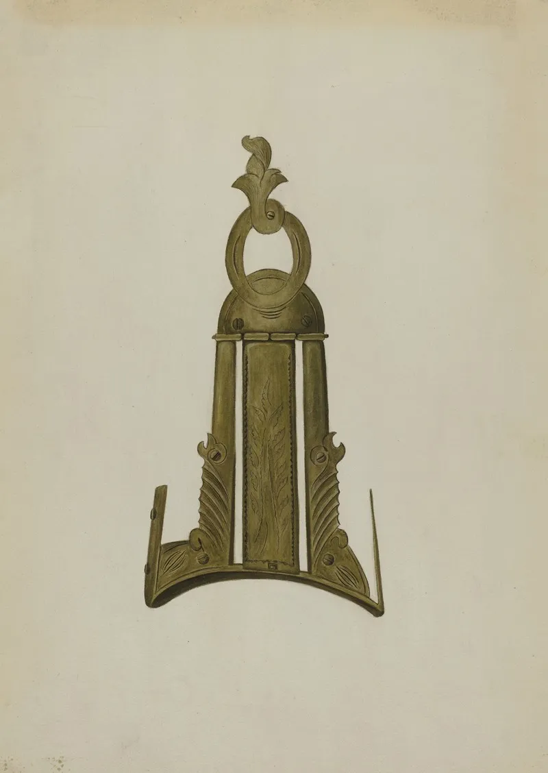 Patch Box From Cavalry Carbine Stock