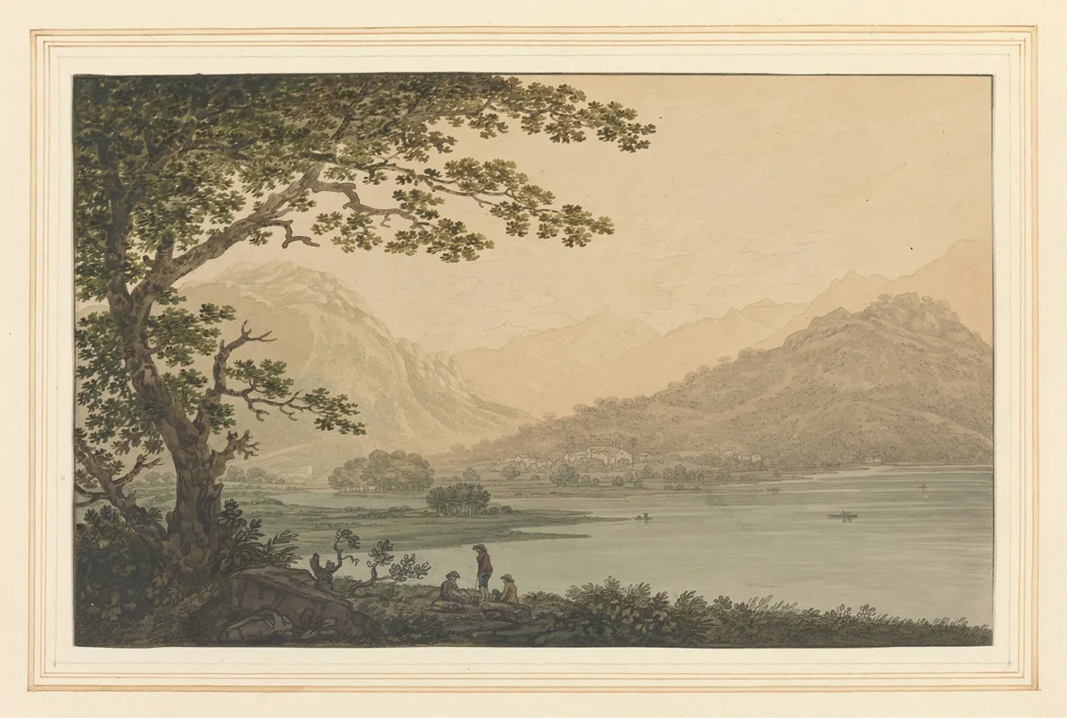 Patterdale From Martindale Fell by Joseph Farington - Canvas Print