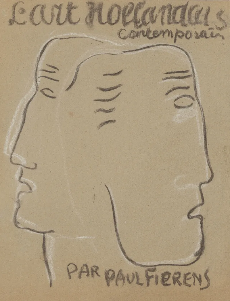 Paul Fierens Lart Hollandais Contemporain 6 by Leo Gestel - Canvas Print