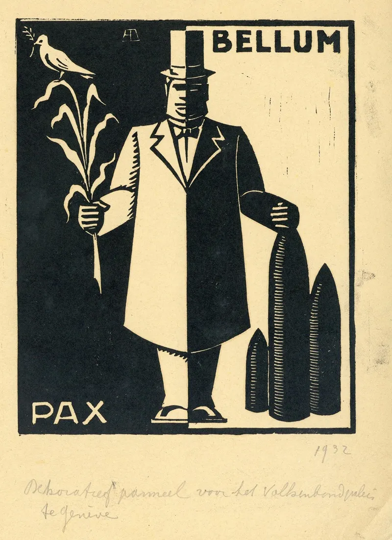 Pax Bellum by Albert Daenens - Canvas Print