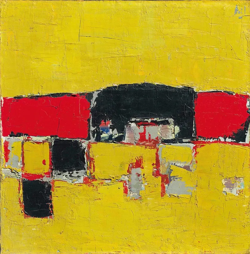 Paysage 105 by Nicolas De Staël - Canvas Print